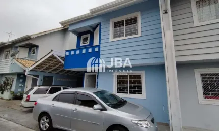 Casa em condomínio fechado com 3 quartos à venda na rua paulo setúbal, 2264, boqueirão, curitiba, 86 m2 por r$ 550.000