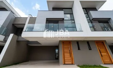 Casa em condomínio fechado com 3 quartos à venda na Rua Purus, 145, Bacacheri, Curitiba, 177 m2 por R$ 1.189.000