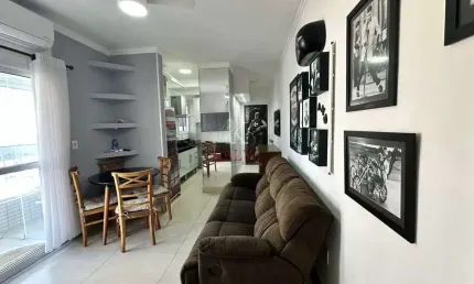 Apartamento com 1 quarto, Guilhermina, Praia Grande - R$ 400 mil, Cod: 8236