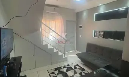 Casa com 2 quartos, Aviação, Praia Grande - R$ 310 mil, Cod: 7771