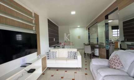 Apartamento com 2 dormitórios à venda, 86 m² por R$ 630.000,00 - Canto do Forte - Praia Grande/SP