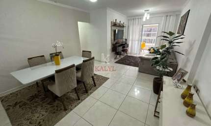 Apartamento com 2 dormitórios à venda, 96 m² por R$ 750.000,00 - Canto do Forte - Praia Grande/SP