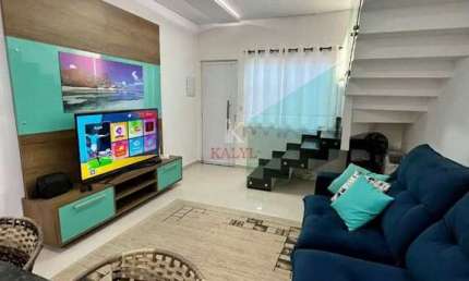 Casa com 3 dormitórios à venda, 84 m² por R$ 485.000,00 - Caiçara - Praia Grande/SP