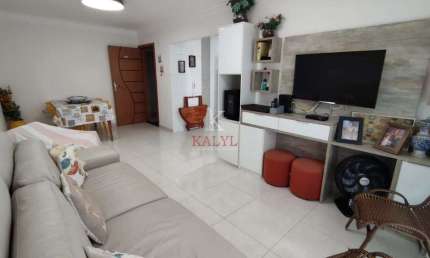 Apartamento com 2 dormitórios à venda, 93 m² por R$ 660.000,00 - Caiçara - Praia Grande/SP