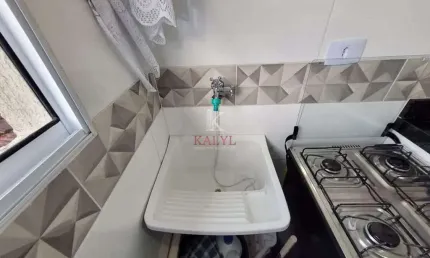 Casa com 2 dormitórios à venda, 50 m² por R$ 260.000,00 - Vila Assunção - Praia Grande/SP