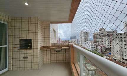 Apartamento com 3 quartos, Guilhermina, Praia Grande - R$ 890 mil, Cod: 2683