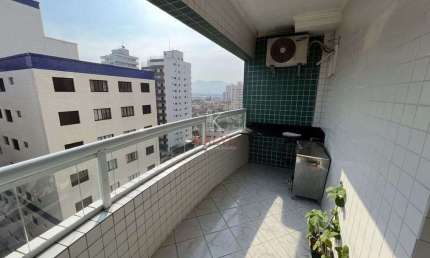 Apartamento com 2 dormitórios à venda, 95 m² por R$ 660.000,00 - Guilhermina - Praia Grande/SP