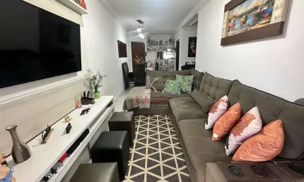 Apartamento com 2 quartos, Guilhermina, Praia Grande - R$ 498 mil, Cod: 8694