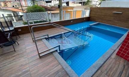 Apartamento com 2 quartos, Aviação, Praia Grande - R$ 420 mil, Cod: 8757