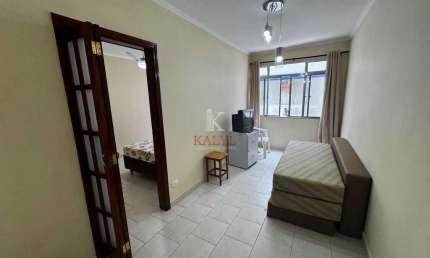 Apartamento com 1 quarto, Canto do Forte, Praia Grande - R$ 225 mil, Cod: 8784
