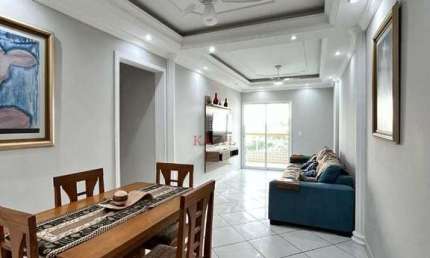Apartamento com 2 dormitórios à venda, 87 m² por R$ 539.000,00 - Vila Assunção - Praia Grande/SP