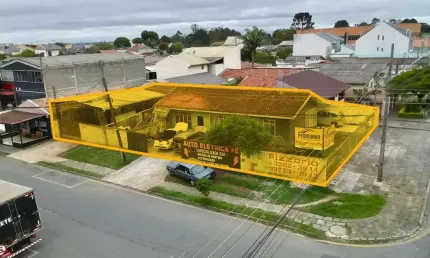 Excelente Terreno de Esquina ZR3 à Venda em São José dos Pinhais