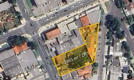 Três Terrenos Comerciais no Boqueirão - 2453 m² com Excelente Localização