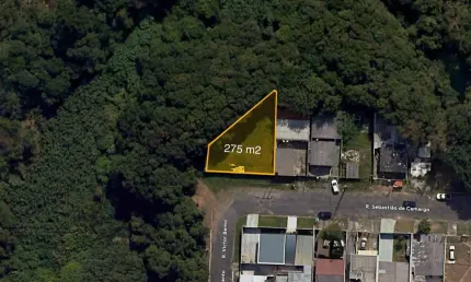 Terreno de esquina zr-3 no bairro santo antônio – 275m²