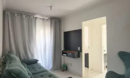 Apartamento com 02 dormitórios com vaga de garagem no Bairro Guarulhos