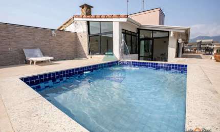 Cobertura com 3 dorms, Centro, Ubatuba - R$ 950 mil, Cod: 1546