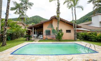 Casa com 4 dorms, Recanto da Lagoinha, Ubatuba - R$ 1.65 mi, Cod: 1944