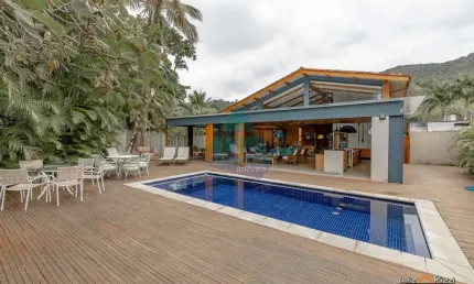 Casa com 5 quartos, Praia do Pulso, Ubatuba - R$ 18 mi, Cod: 2461