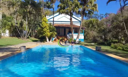 Fazenda com 5 dormitórios à venda, 2000 m² por R$ 4.900.000,00 - Zona Rural - Paraibuna/SP