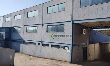 Galpão para alugar, 1280 m² por r$ 34.000,00/mês - chácaras reunidas - são josé dos campos/sp