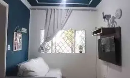 Apartamento de 2 dormitórios, sala, banheiro e 1 vaga de garagem