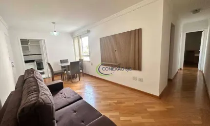 Apartamento com 2 dormitórios para alugar, 74 m² por R$ 4.038/mês - Jardim das Colinas - São José dos Campos/SP