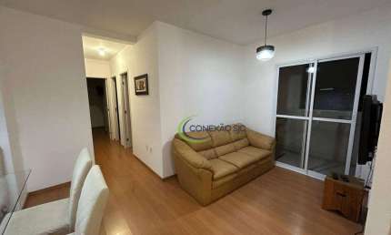 Apartamento com 3 dormitórios para alugar, 65 m² por R$ 2.832,00/mês - Jardim Uirá - São José dos Campos/SP
