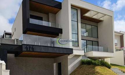 Sobrado com 4 dormitórios à venda, 415 m² por R$ 4.500.000,00 - Condomínio Reserva do Paratehy - São José dos Campos/SP