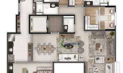Apartamento com 3 dormitórios à venda, 130 m² por R$ 1.500.000,00 - Jardim Aquarius - São José dos Campos/SP