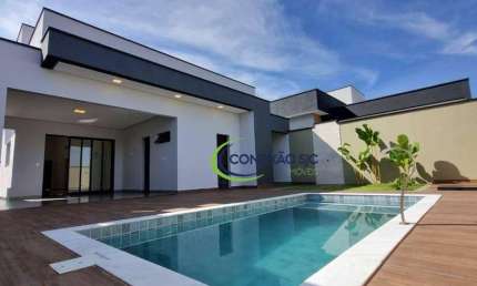 Casa TÉRREA com 3 dormitórios à venda, 194 m² por R$ 1.400.000 - Condomínio Residencial Mantiqueira - São José dos Campos/SP