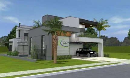 Sobrado com 5 dormitórios à venda, 376 m² por R$ 2.300.000,00 - Condomínio Mont Blanc - São José dos Campos/SP