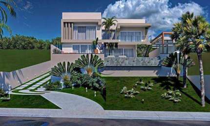 Sobrado com 4 dormitórios à venda, 451 m² por R$ 5.500.000,00 - Urbanova - São José dos Campos/SP