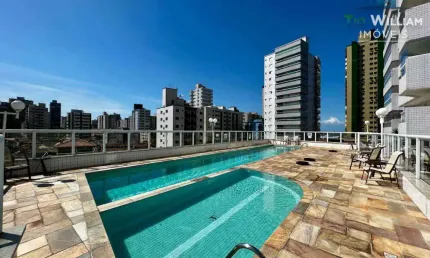 Apartamento com 2 quartos à venda na Rua Alberto Santos Dumont, 148, Guilhermina, Praia Grande