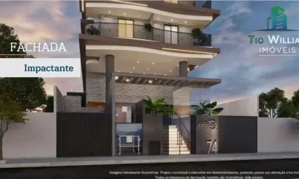 Apartamento com 2 quartos à venda na Rua Suias, 74, Tupi, Praia Grande