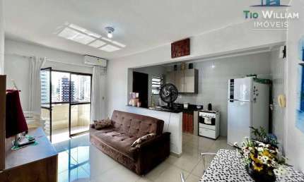 Apartamento com 1 quarto à venda na Rua Martin Afonso de Souza, 436, Aviação, Praia Grande