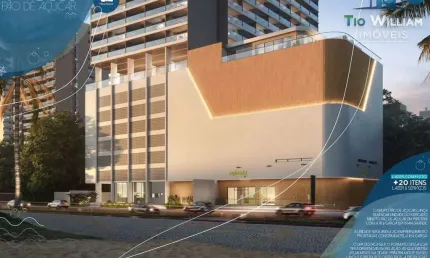 Flat com 1 quarto à venda na Avenida Presidente Castelo Branco, 6294, Tupi, Praia Grande