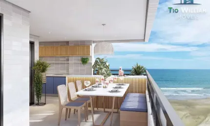 Apartamento com 2 quartos à venda na Avenida Presidente Castelo Branco, 18596, Balneário Flórida, Praia Grande