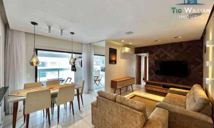 Apartamento com 3 quartos à venda na Rua Alberto Santos Dumont, 148, Guilhermina, Praia Grande