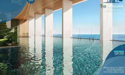 Flat com 1 quarto à venda na Avenida Presidente Castelo Branco, 6294, Tupi, Praia Grande