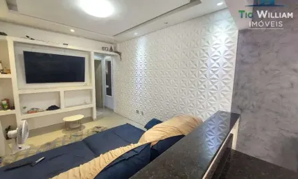 Apartamento com 1 quarto à venda na Rua Leblon, 334, Guilhermina, Praia Grande
