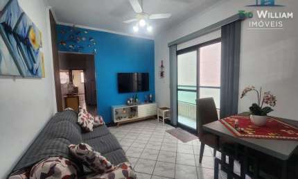Apartamento com 1 quarto, Guilhermina, Praia Grande - R$ 270 mil, Cod: 71672917