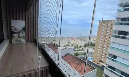Apartamento Mobiliado com Vista Mar Canto do Forte PG