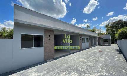 Casa com 2 dormitórios para alugar, 49 m² por R$ 1.600/mês - Bela Vista - Gaspar/SC