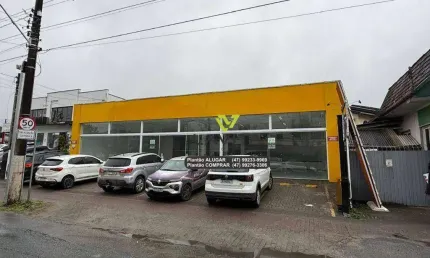 Loja com 390m2, para aluguel. apenas r$ 12.843,14 de aluguel  na rua amazonas, o melhor corredor de serviços de blumenau