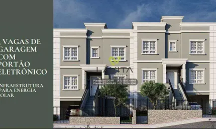 Casa NOVA  a Venda com 2 Suítes  3 Vagas de garagem  136m² Privativos - Bairro Garcia - Blumenau SC | La Vita Imóveis