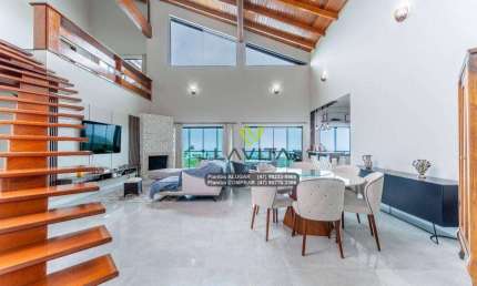 Casa de Alto Padrão a Venda - 4 Suítes - 7.920m² Terreno - 550m² Área Construida- Praia do Estaleiro - Balneário Camboriú SC | La Vita Imóveis