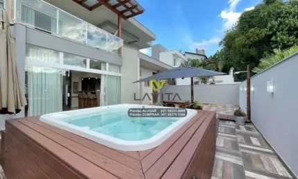 Casa com 3 dormitórios à venda, 365 m² por r$ 2.600.000,00 - itoupava central - blumenau/sc