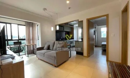 Loft Studio, MOBILIADO, com 1 dormitório à venda, 40 m² por R$ 470.000 - Centro - Blumenau/SC