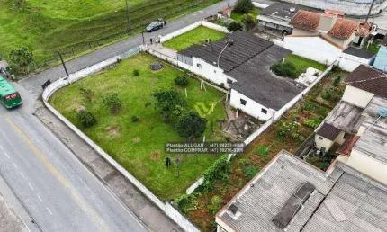 Belíssimo terreno, localizado no bairro bela vista em gaspar sc