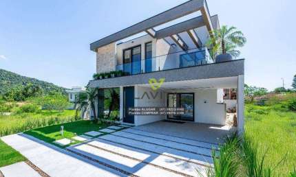Casa Nova de Alto Padrão a Venda com 3 Suítes no Condomínio Paysage Privilege - Ponta Aguda, Blumenau SC | La Vita Imóveis